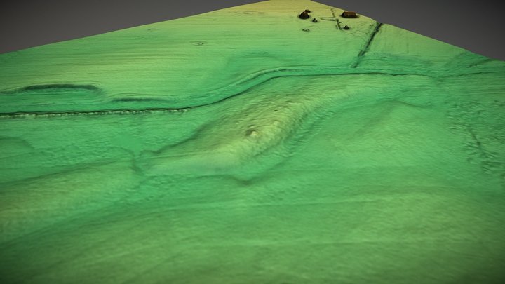 Krogkalnu Baznīckalns – Gratis 3D-model STL