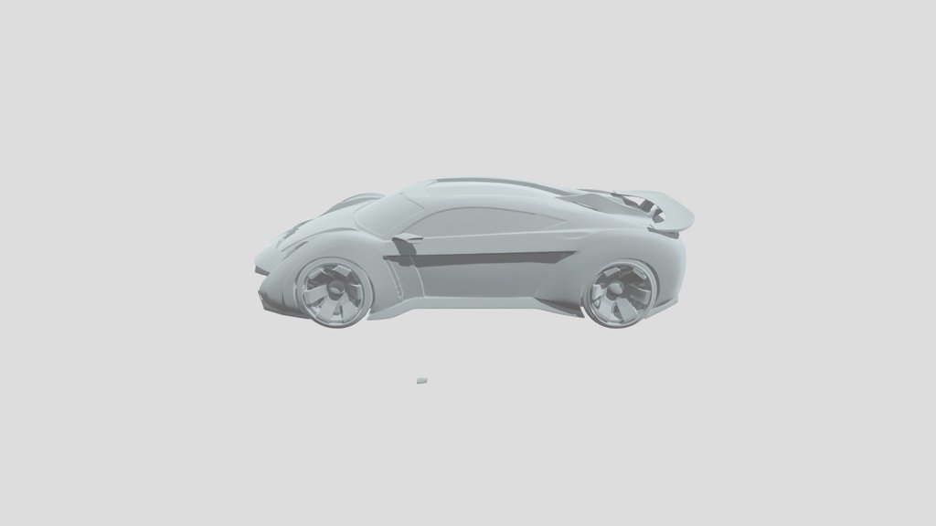 Azure Velocity Concept Car