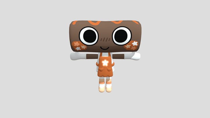 Cosmo_caramel_drizzle_dandys_world 3D Model
