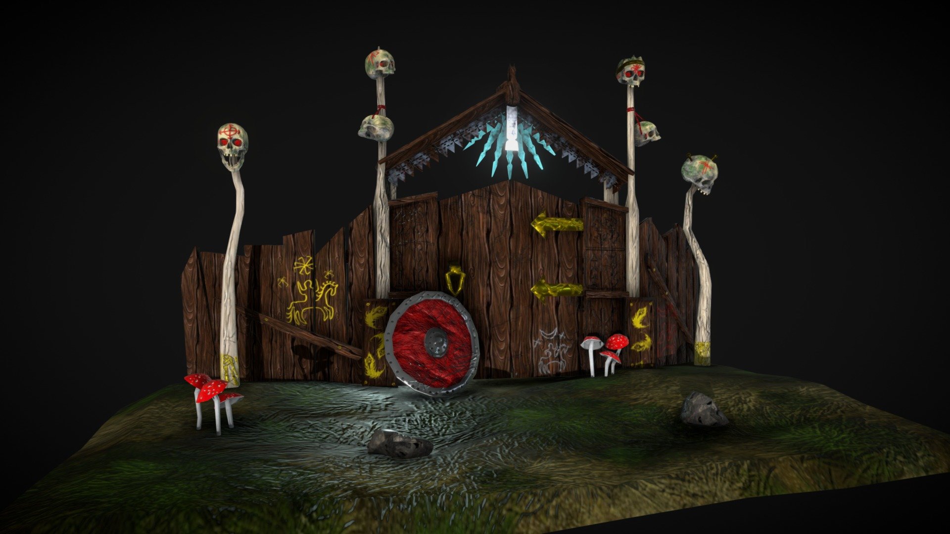 Baba Yaga's Door for challenge