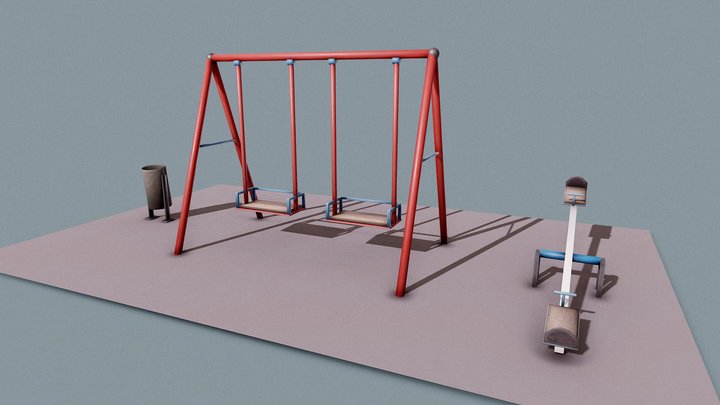 Playground 3D Model
