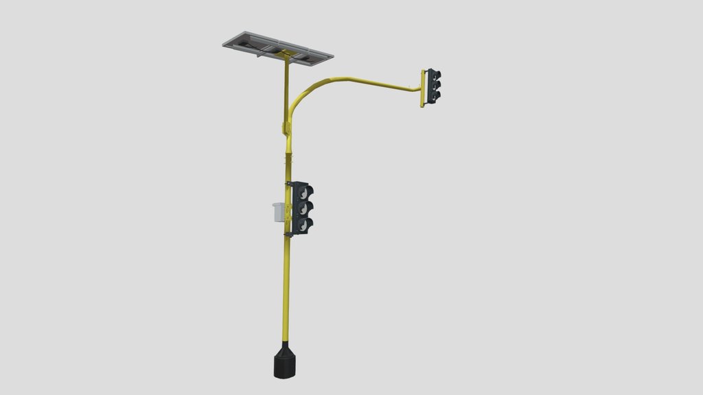 Traffic Light (With Overhang)