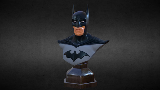 Batman Bust 3D Model