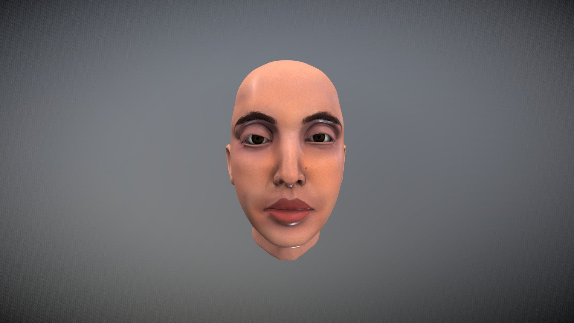 3D Likeness Sculpt — Sketchfab embed 3D viewer