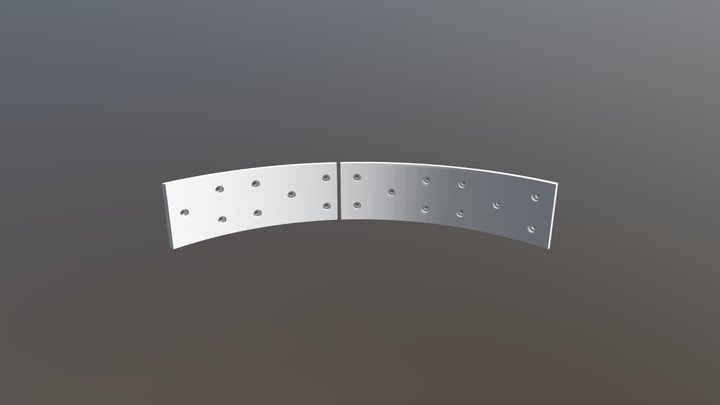 Brake-lining 3D models - Sketchfab