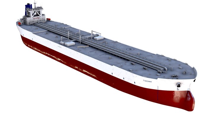 Super tanker_Oceania 380m 3D Model