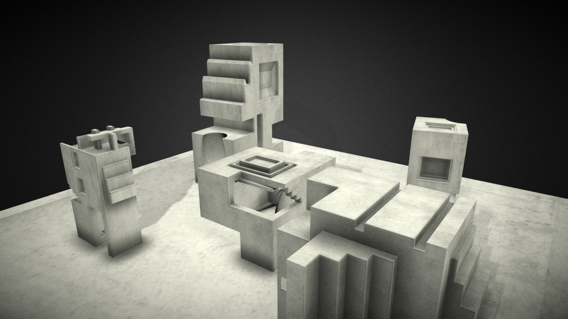 Experimentación 3D representación