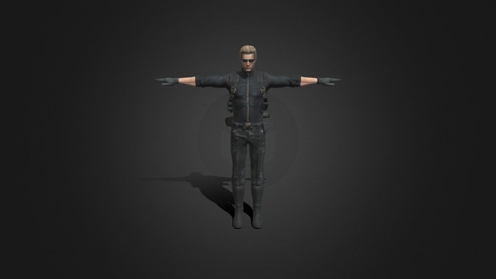 Albert Wesker – Modello 3D gratuito STL
