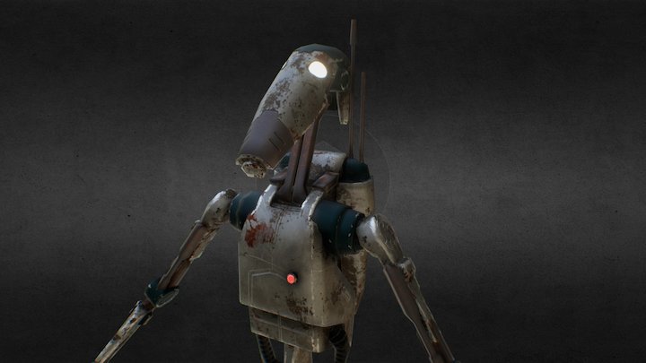 B1 battledroid 3D Model