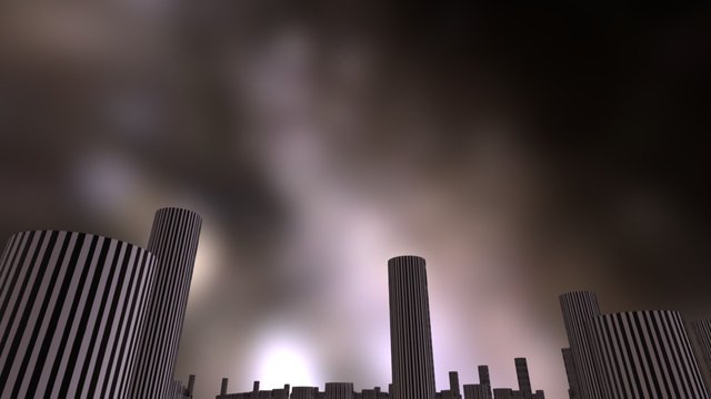"Les Deux Plateaux" 3D Model