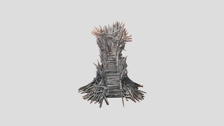 BOOK IRON THRONE 3D Model