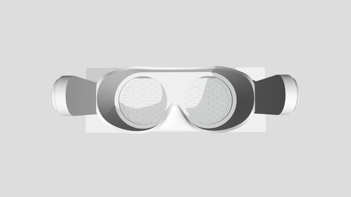 Shutter Goggles 3D Model