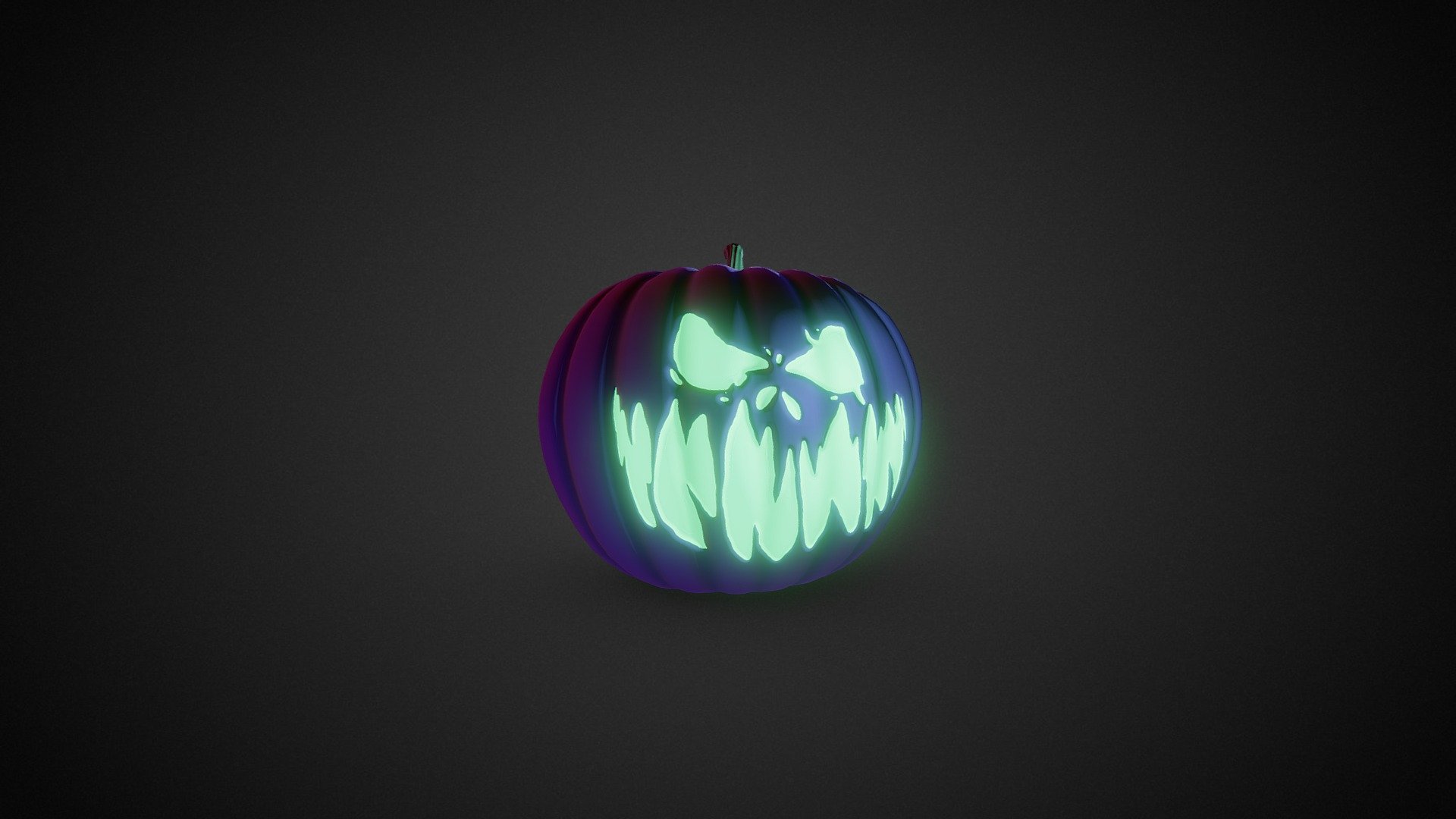 Halloween Evil Pumpkin