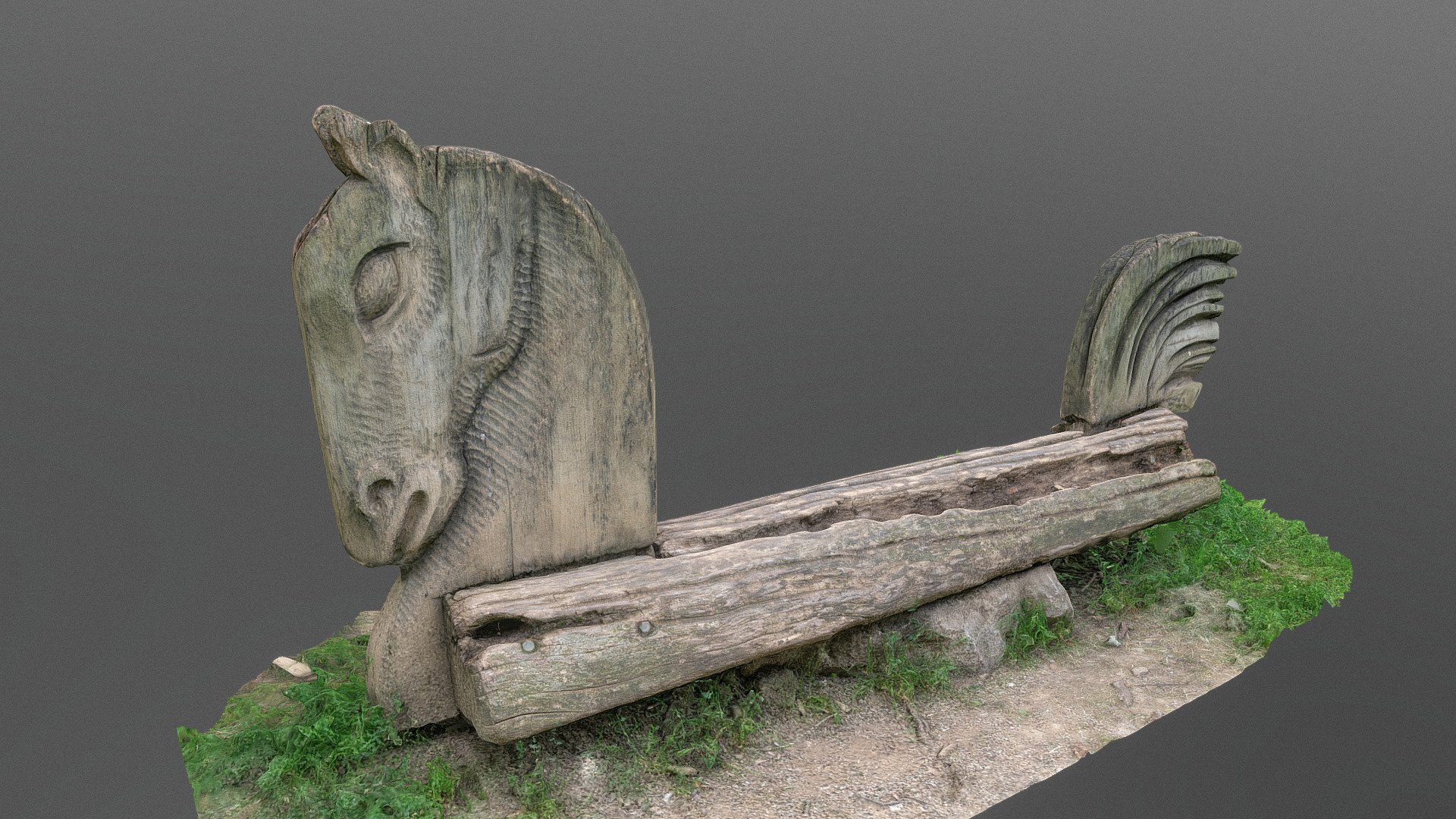 Wooden horse