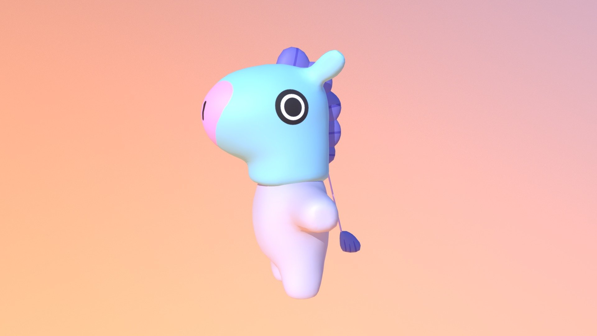 BT21 - MANG - 3D model by Simon (@weltraumimport) .