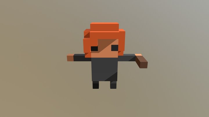Low-Res 3D Ronald Weasley 3D Model
