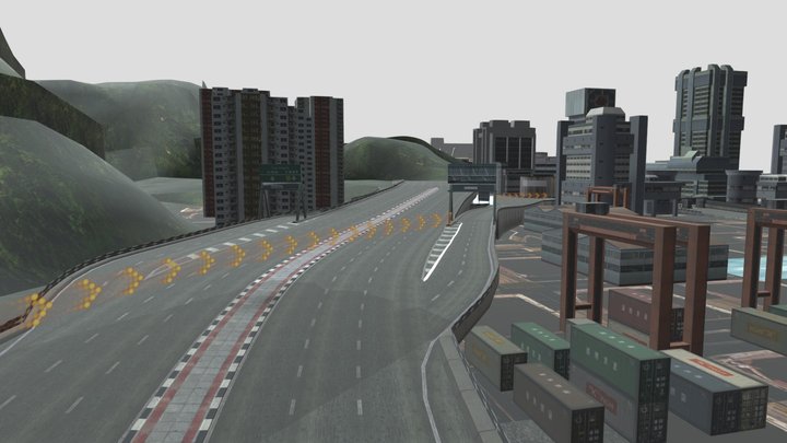 burnout 3 dockside – Modèle 3D gratuit STL