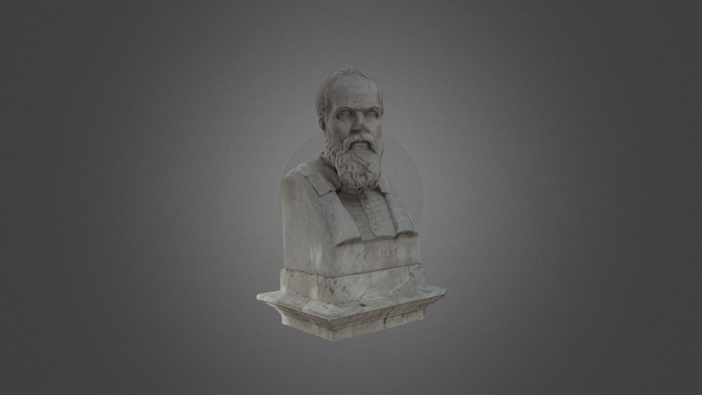 Busto di Marmo di Galileo Galilei