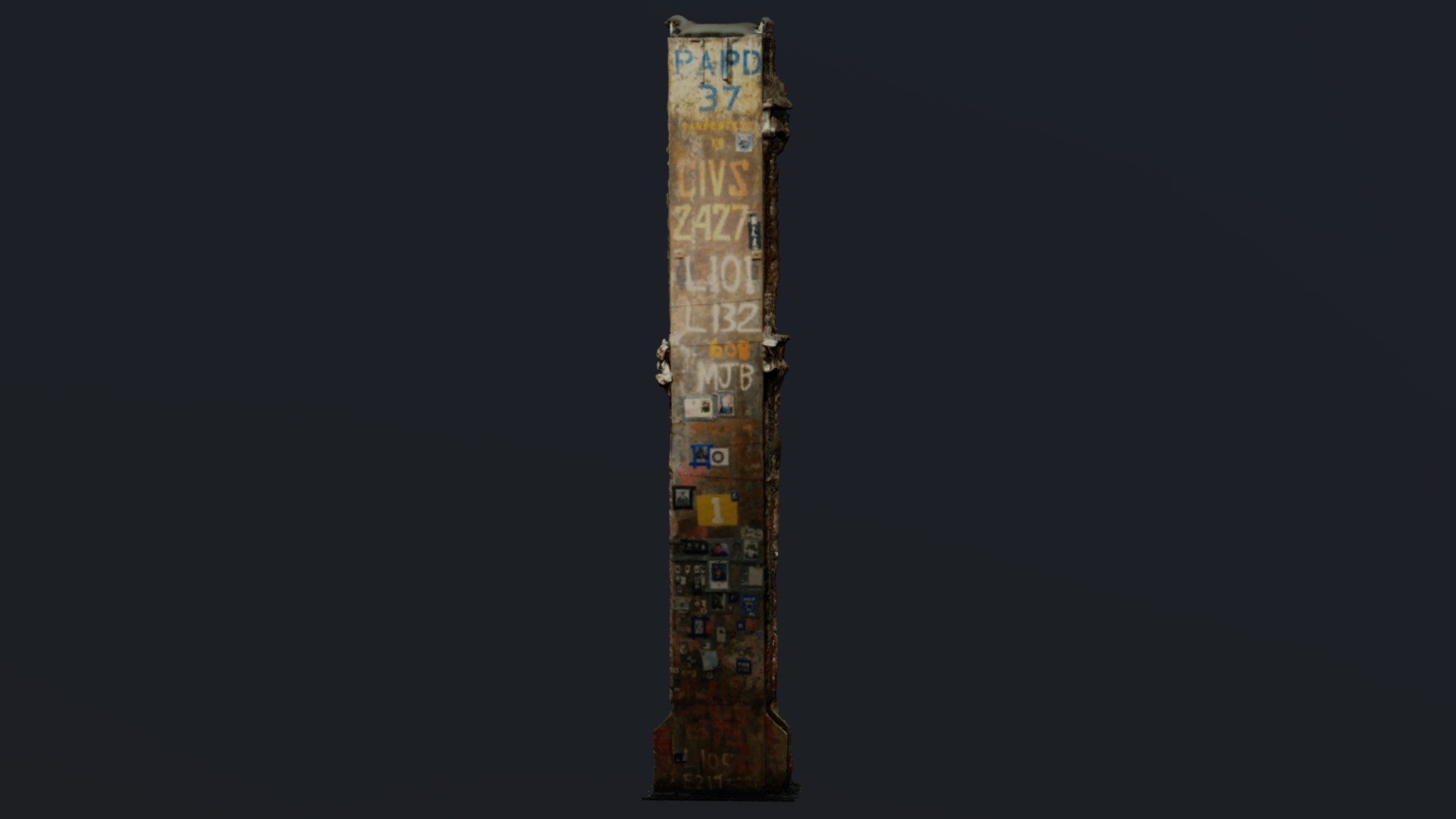 Last Column- High Res OBJ