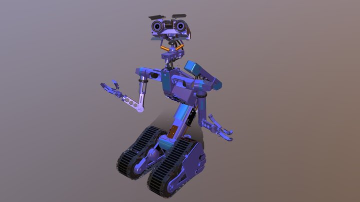 Johnny-5 3D Model
