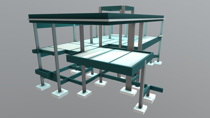 Residencial alto padrão 3D Model