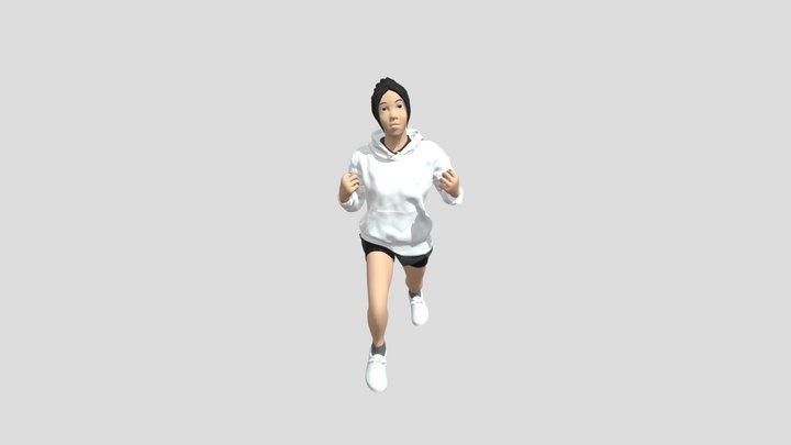 Gam Dancing Running Man 3D Model