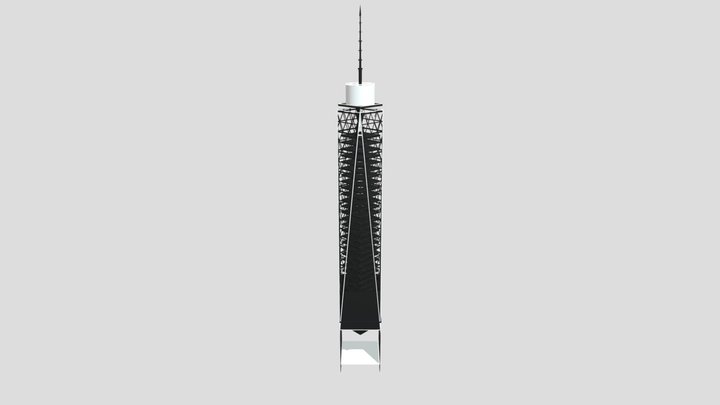 Freedom Tower - Parametric Design 3D Model