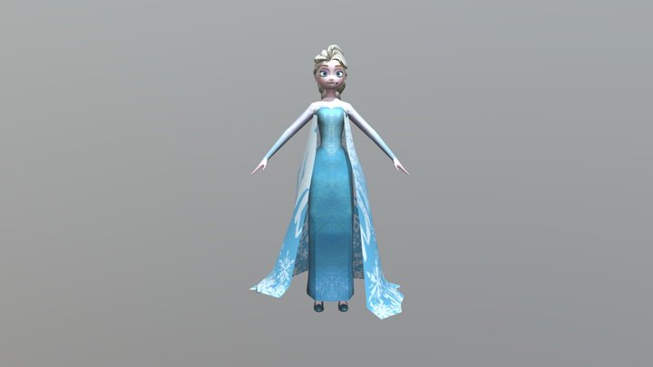 Elsa 3D Model