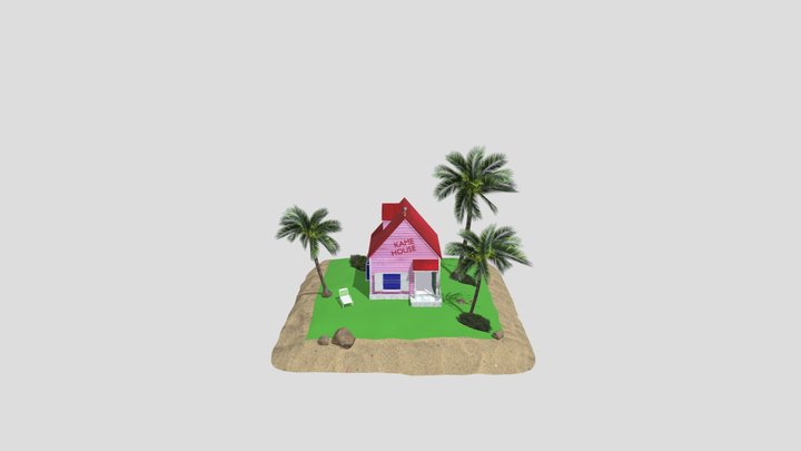 Kame House 3D Model