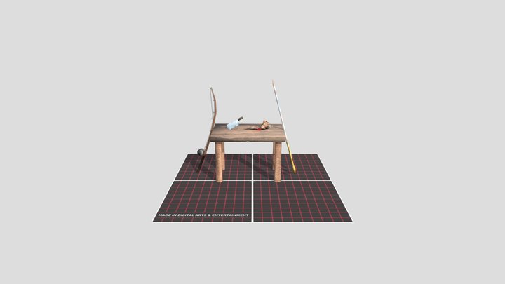 DAE 5 Finished props - By the ocean 3D Model
