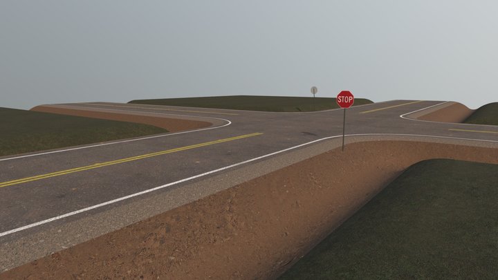 American Road Intersection