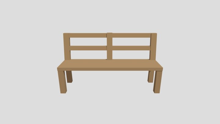 Banc 01 3D Model