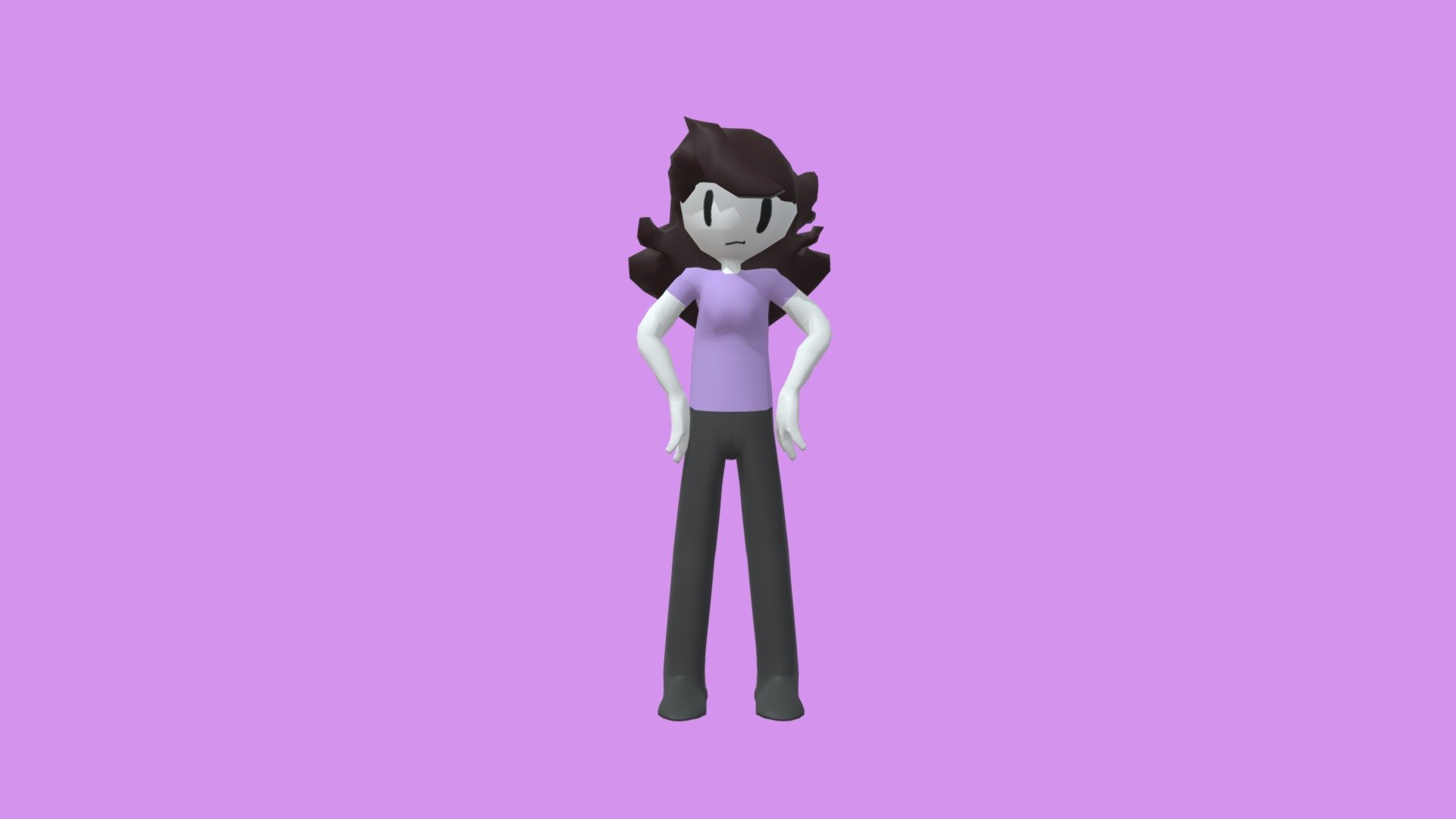 Jaiden Animations - Download Free 3D model by the_wall69 (@the_wall69)  [c51451c]