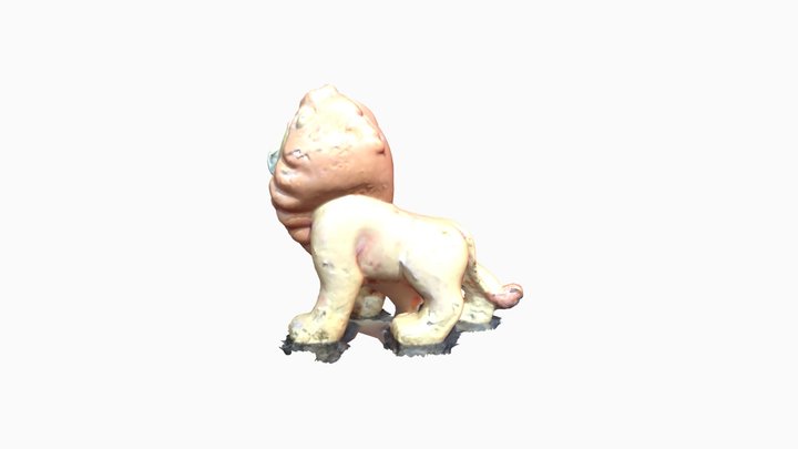 Lion Toy 3D Model