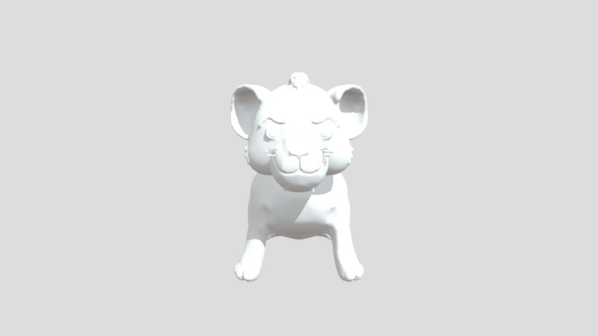 Lion King Head And Body Progress