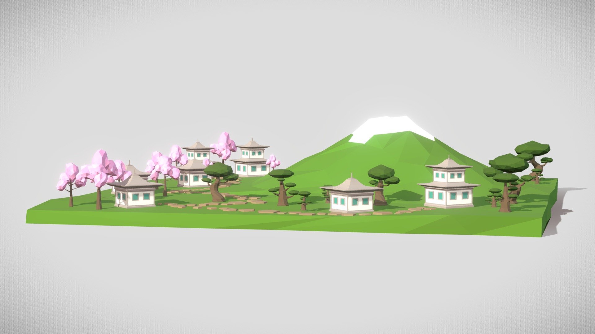 J 🗻🌸🌸🌸