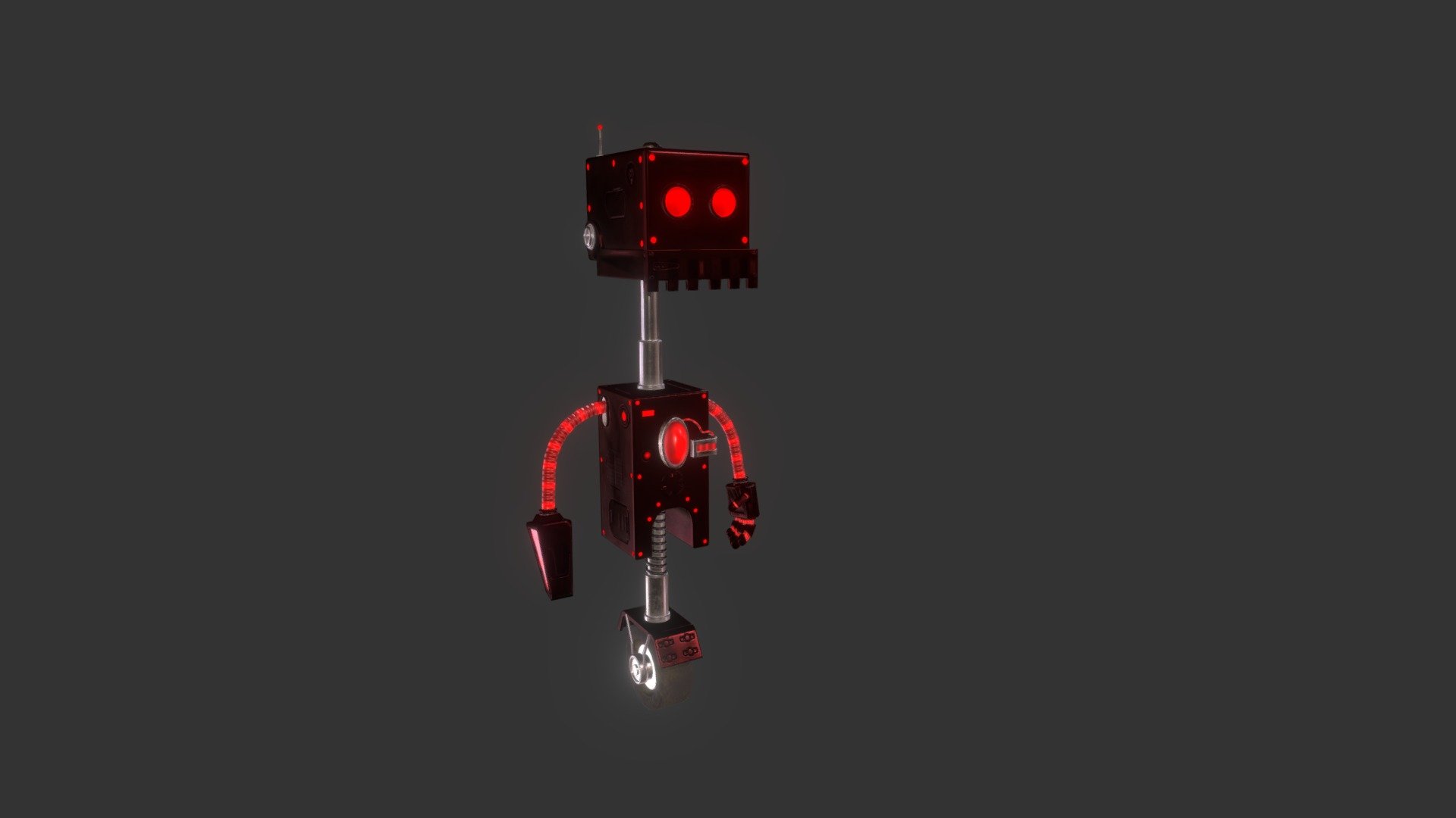 Robot Low Poly - 3D model by nowhereman64 [c515696] - Sketchfab