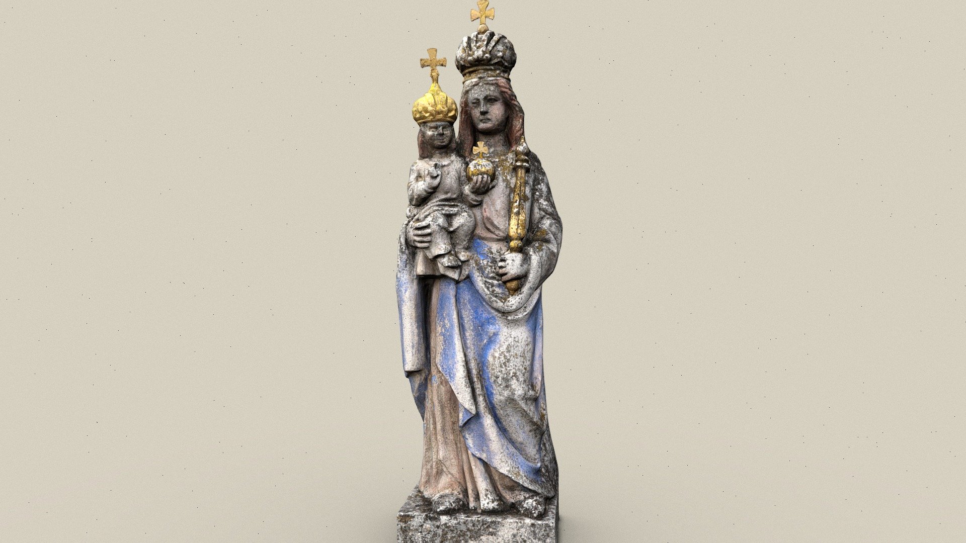Hl. Maria — Sketchfab embed 3D viewer