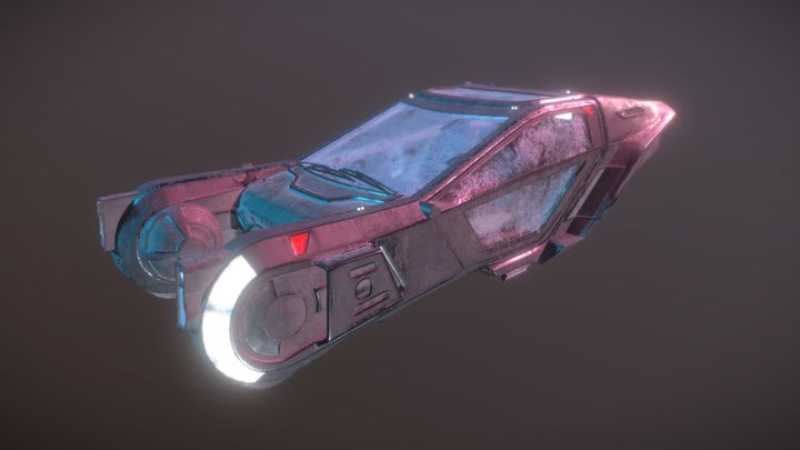 BLADE RUNNER 2049 SPINNER 3D Model