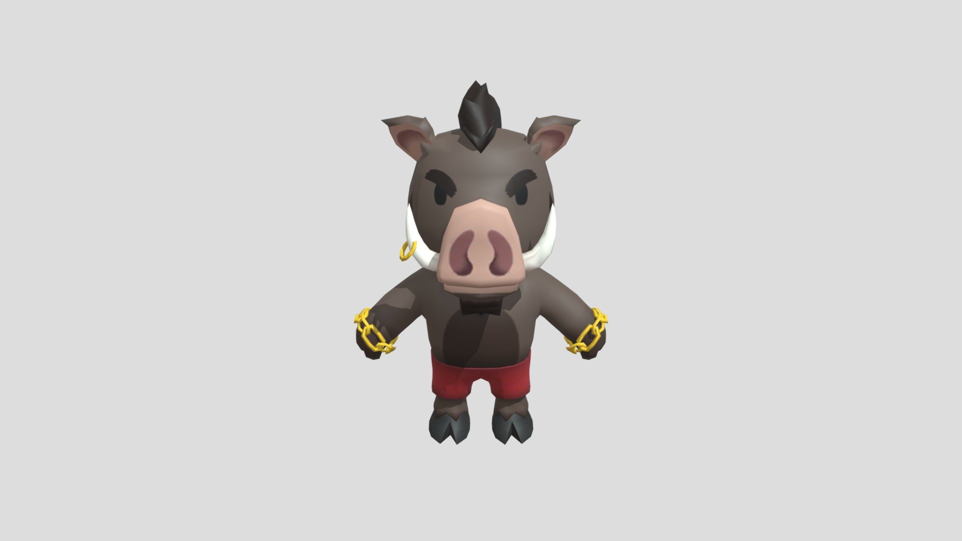 Boar - Download Free 3D model by BRUNO 365 (@BRUNO365) [c5170f6 ...