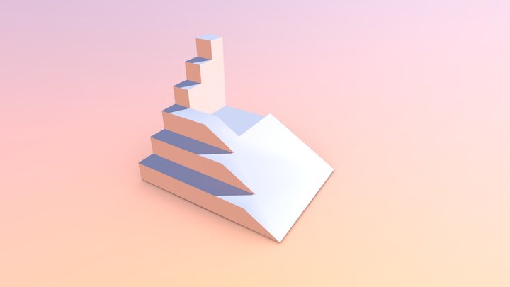 3D Printed Pyramid 3D Model