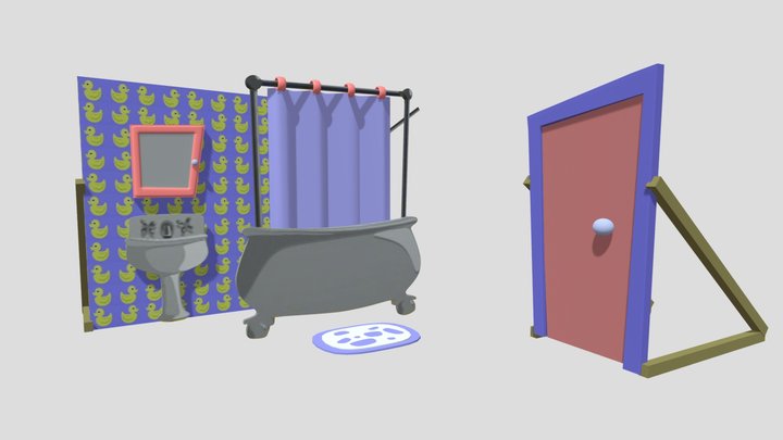 Larry's Bathroom – Modelo 3D gratuito STL