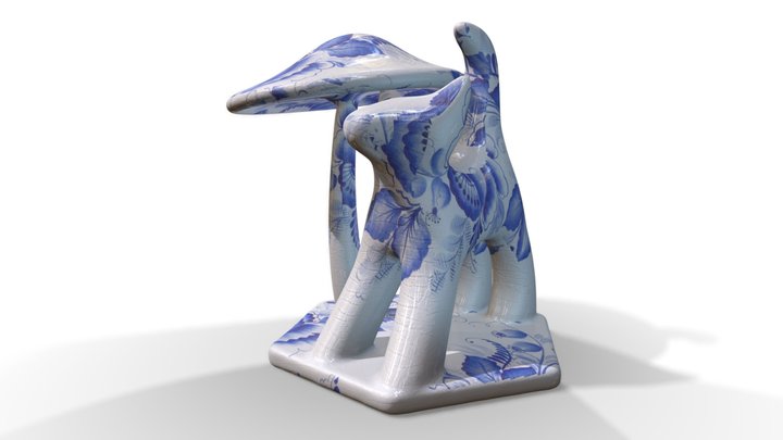 Грибокошка 3D Model