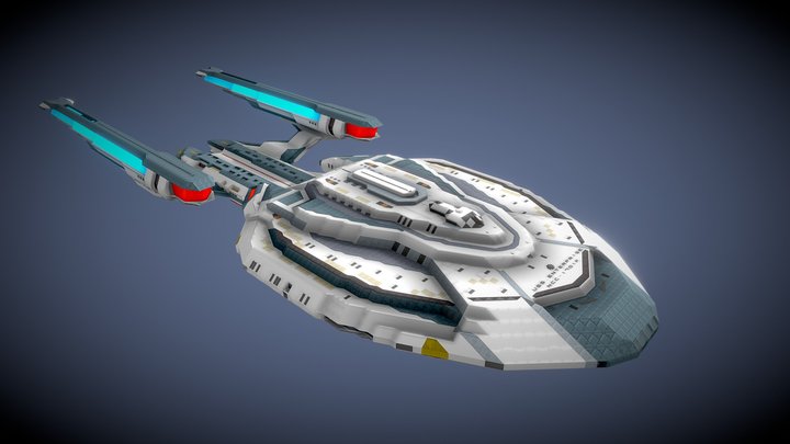 USS Enterprise - Yorktown class [Star Trek] ZEO – Modello 3D gratuito STL