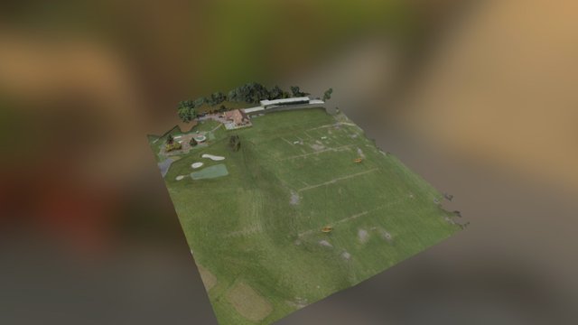 2016 07 15 Golf Course Driving Range 3D Model