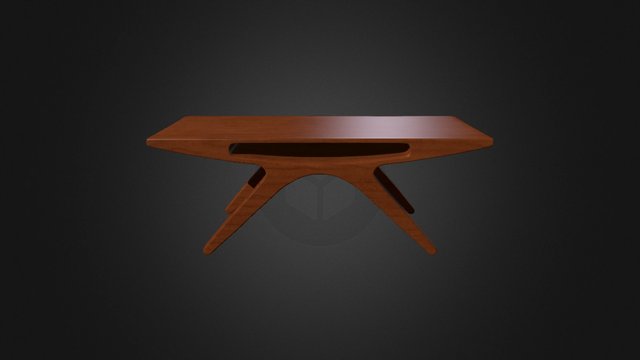 Sofabord 3D Model