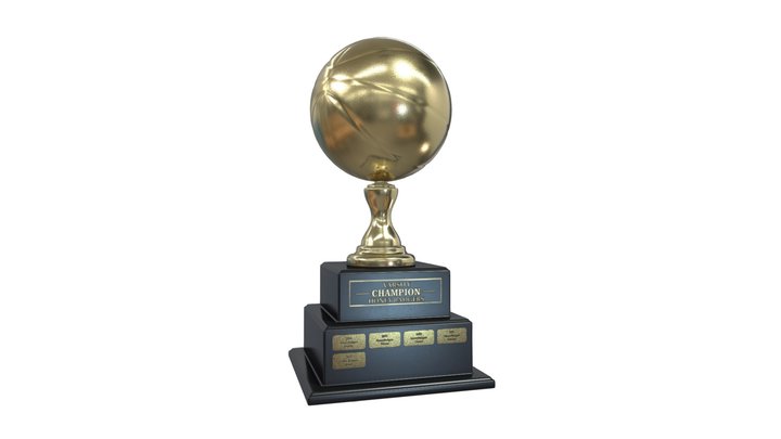 Basketball Trophy 3D Model