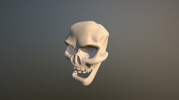 Skull 1 3D Model