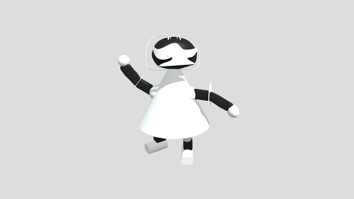 TURNTABLEcharacter 3D Model