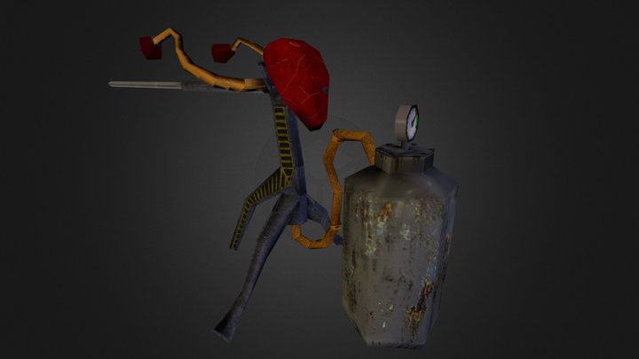 Cogburn's Barbequicker 3D Model